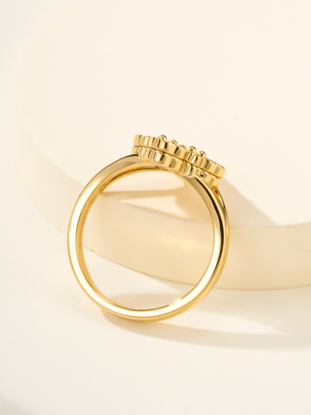 Buccellati Van Cleef & Arpels Vintage Alhambra Ring